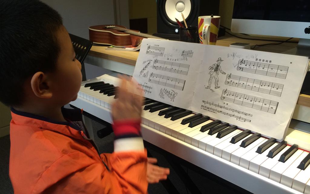 少儿钢琴 音基课